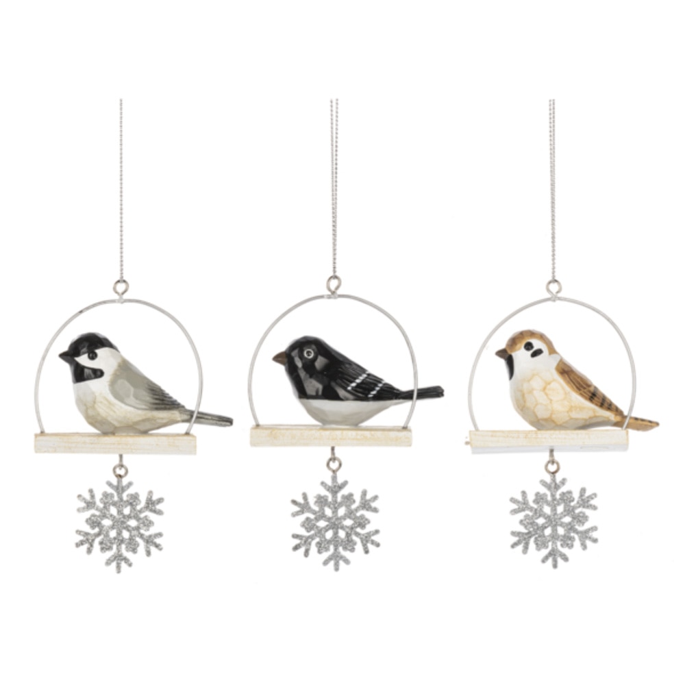 Midwest, Collectibles, Gifts, 2024, Bird on Perch, Ornaments, 824542